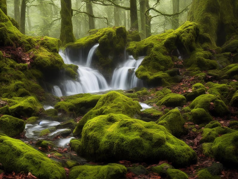 Magical waterfalls